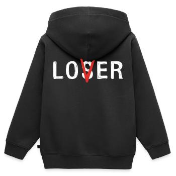 Loser / Lover IT Movie - Kids Premium Organic Zip-up Hoodie - black - Back - AI Model Kid Male (0cm)