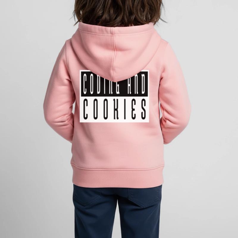 Dad's Favorite Statement C Sharp Programming Kids Premium Organic Zip-up Hoodie