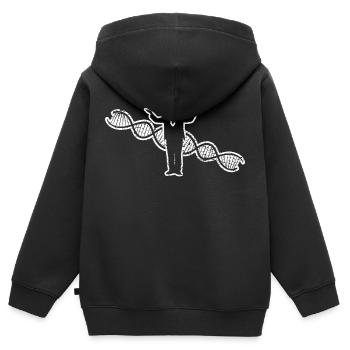 Dirigenten Musik Dirigent Geschenk Dirigieren - Kinder Premium Organic Zip Hoodie - Schwarz - Hinten - AI Model Kid Male (0cm)