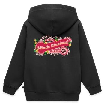Couple Partners Engagement Wedding Valentine Lover - Kinder Premium Organic Zip Hoodie - Schwarz - Hinten - AI Model Kid Male (0cm)
