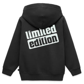 limited edition - Kinder Premium Organic Zip Hoodie - Schwarz - Hinten - AI Model Kid Male (0cm)