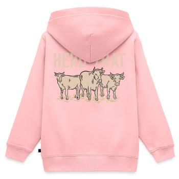 Stove That Farm Animal Cattle Farmer - Kids Premium Organic Zip-up Hoodie - rose - Back - AI Model Kid Female (0cm)
