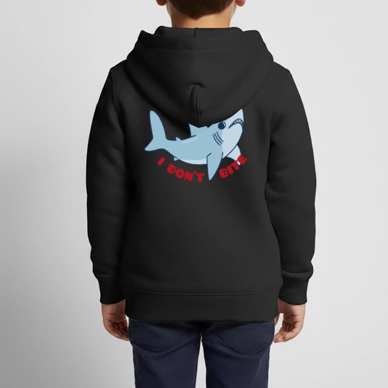 Meerestiere Kinder Premium Organic Zip Hoodie