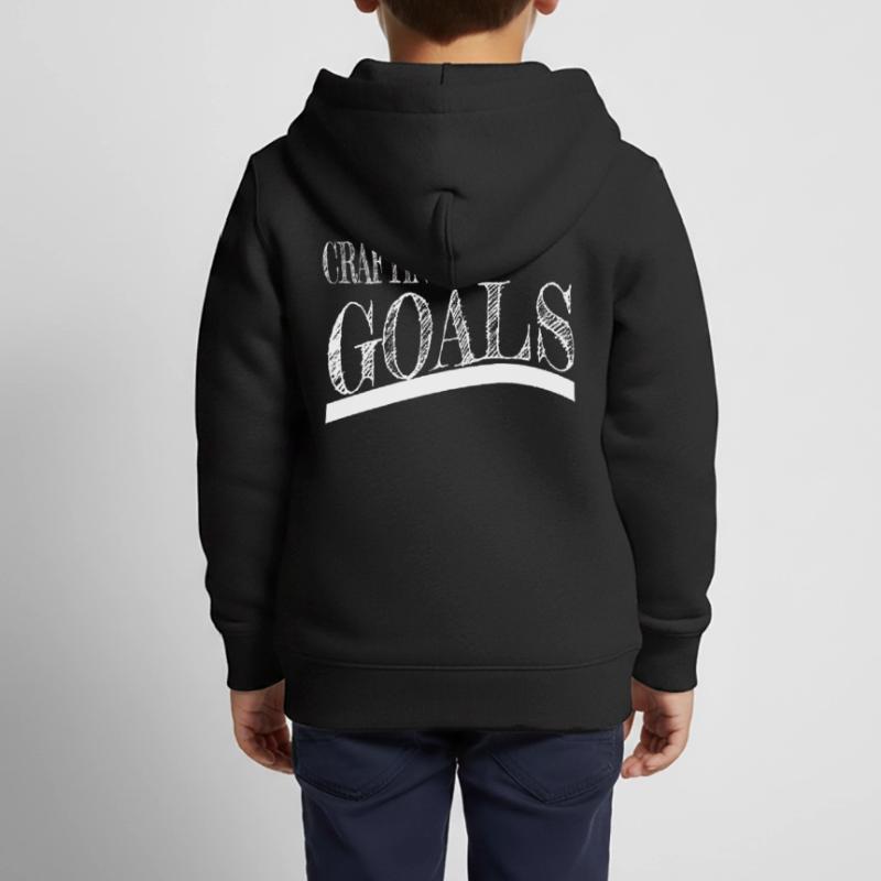 present gift idea present idea statement Kids Premium Organic Zip-up Hoodie