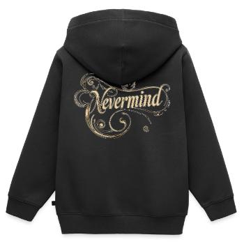Macht nichts - Kinder Premium Organic Zip Hoodie - Schwarz - Hinten - AI Model Kid Male (0cm)