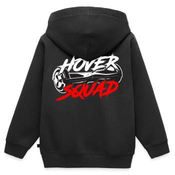 Hoverboard Hover Board cadeau - Sweat Premium à capuche zippé enfant bio - noir - Dos - AI Model Kid Male (0cm)