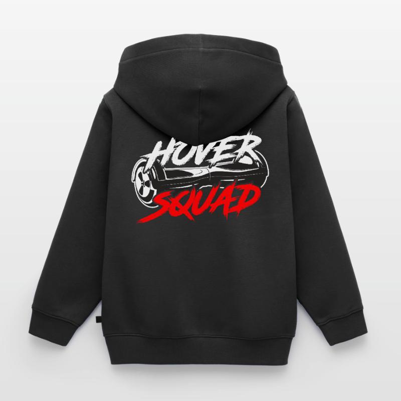 Hoverboard Hover Board Geschenk Kinder Premium Organic Zip Hoodie