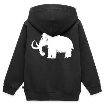 Mammut - Kinder Premium Organic Zip Hoodie - Schwarz - Hinten - AI Model Kid Male (0cm)