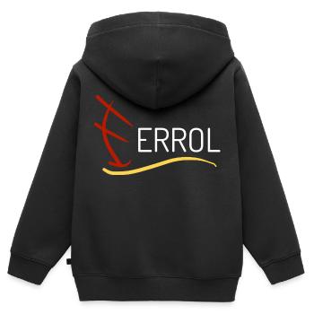 Ferrol Souvenir T-Shirt Atlantic Coast - Kids Premium Organic Zip-up Hoodie - black - Back - AI Model Kid Male (0cm)