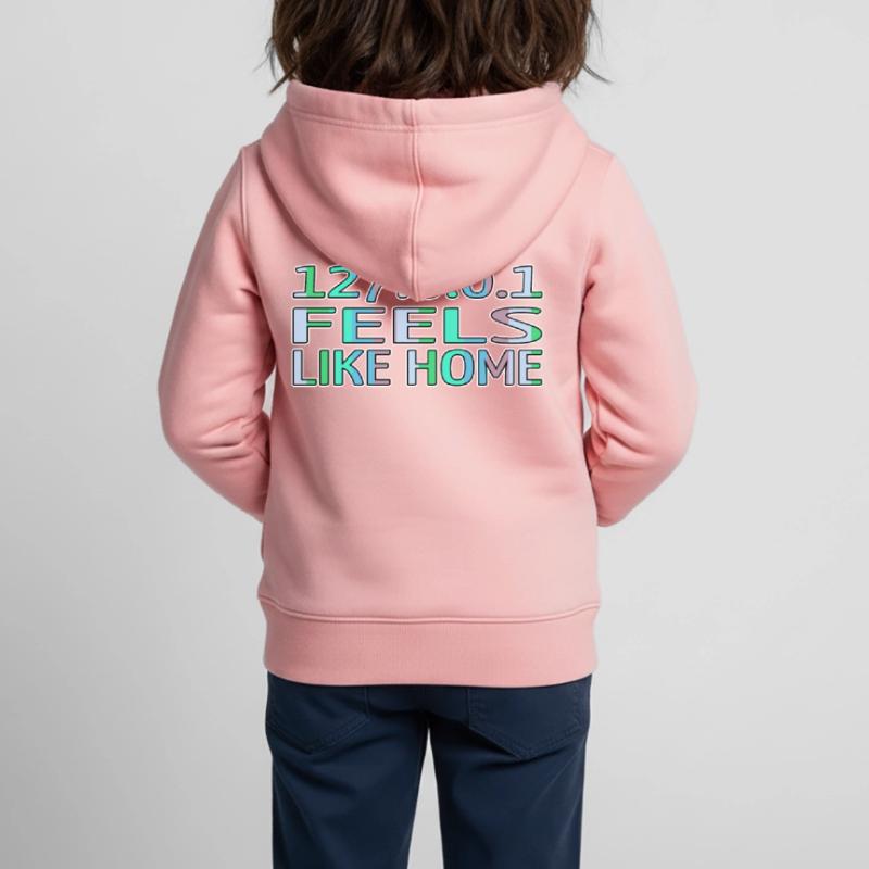 admin programming language gift idea birthday Kids Premium Organic Zip-up Hoodie