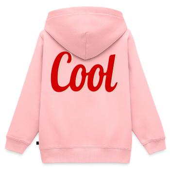 Kühl - Kinder Premium Organic Zip Hoodie - Rosa - Hinten - AI Model Kid Female (0cm)
