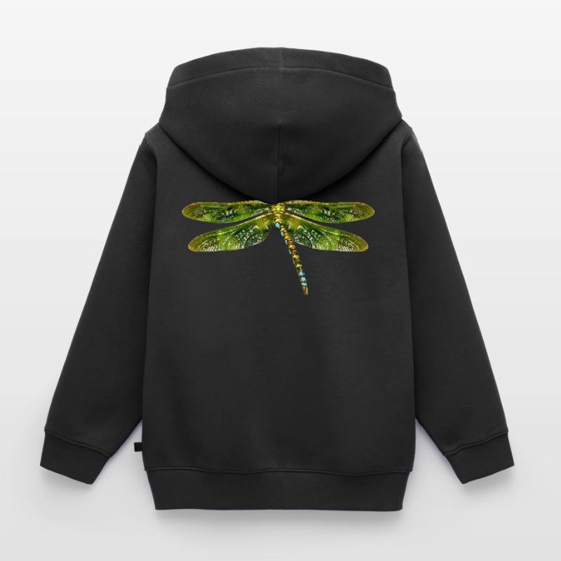 Libelle Kinder Premium Organic Zip Hoodie