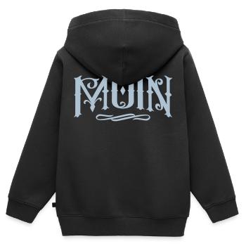 Par Moin - Sweat Premium à capuche zippé enfant bio - noir - Dos - AI Model Kid Male (0cm)
