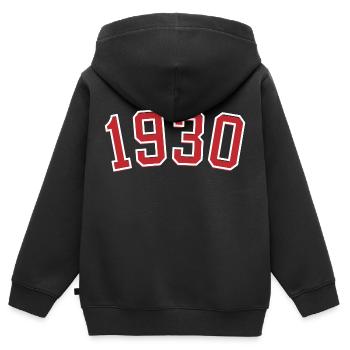 Geburtsjahr Sport 1930 - Kinder Premium Organic Zip Hoodie - Schwarz - Hinten - AI Model Kid Male (0cm)