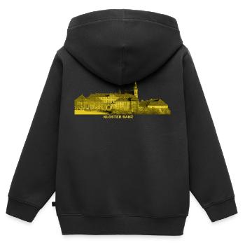 Kloster Banz Benediktiner Bad Staffelstein Bayern - Kinder Premium Organic Zip Hoodie - Schwarz - Hinten - AI Model Kid Male (0cm)