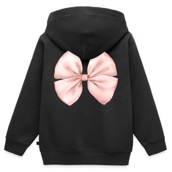 Roset - Sweat Premium à capuche zippé enfant bio - noir - Dos - AI Model Kid Male (0cm)