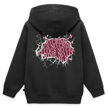 Hacking Computer Gift Idea Hack The Box - Kids Premium Organic Zip-up Hoodie - black - Back - AI Model Kid Male (0cm)