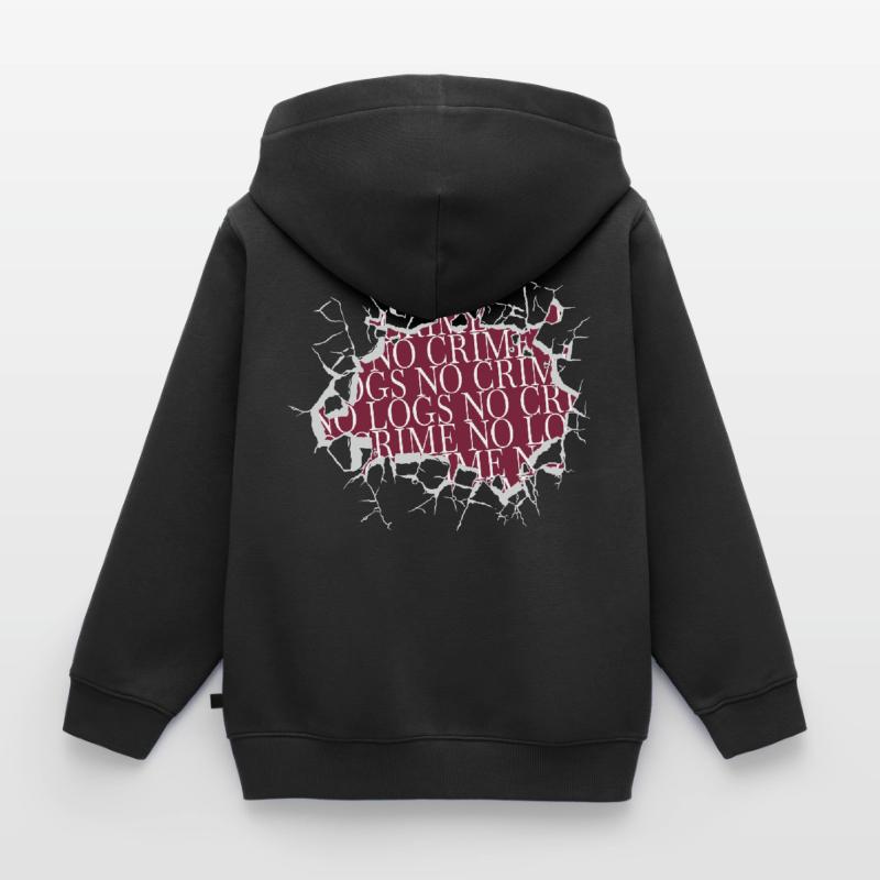 Hacking Computer Gift Idea Hack The Box Kids Premium Organic Zip-up Hoodie