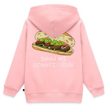 Vietnam Viet Banh Mi Brot Vietnamese I Geschenk - Kinder Premium Organic Zip Hoodie - Rosa - Hinten - AI Model Kid Female (0cm)