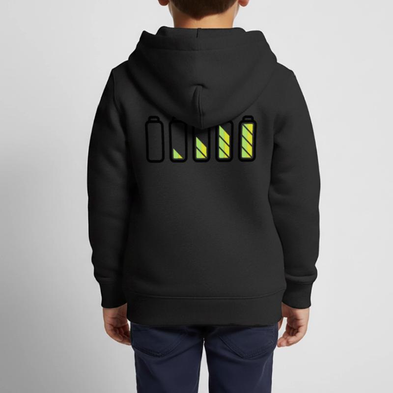 battery_loading Kinder Premium Organic Zip Hoodie