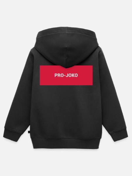 Joko W - Kinder Premium Organic Zip Hoodie - Schwarz