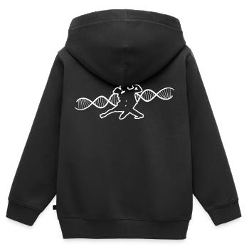 Dancer Ballerina Dance Class Ballet Gift Dance - Kids Premium Organic Zip-up Hoodie - black - Back - AI Model Kid Male (0cm)