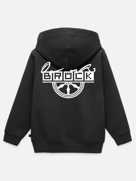 Osnabrück - Kinder Premium Organic Zip Hoodie - Schwarz