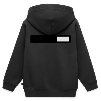 loading - Kids Premium Organic Zip-up Hoodie - black - Back - AI Model Kid Male (0cm)