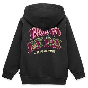 space ship cool gift humor birthday present idea - Kids Premium Organic Zip-up Hoodie - black - Back - AI Model Kid Male (0cm)