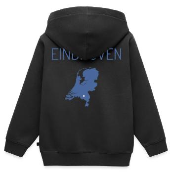 Eindhoven Souvenir T-Shirt - Kinder Premium Organic Zip Hoodie - Schwarz - Hinten - AI Model Kid Male (0cm)