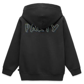Party #party, Party tshirt - Kinder Premium Organic Zip Hoodie - Schwarz - Hinten - AI Model Kid Male (0cm)