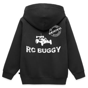 RC buggy father son daughter gift original - Kids Premium Organic Zip-up Hoodie - black - Back - AI Model Kid Male (0cm)