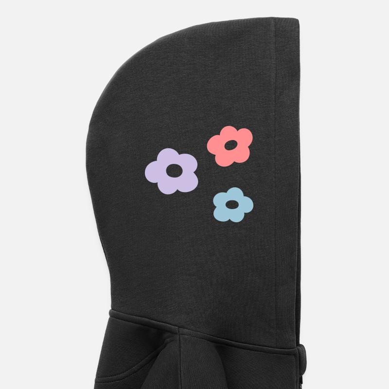 Fleuron Sweat Premium à capuche zippé enfant bio