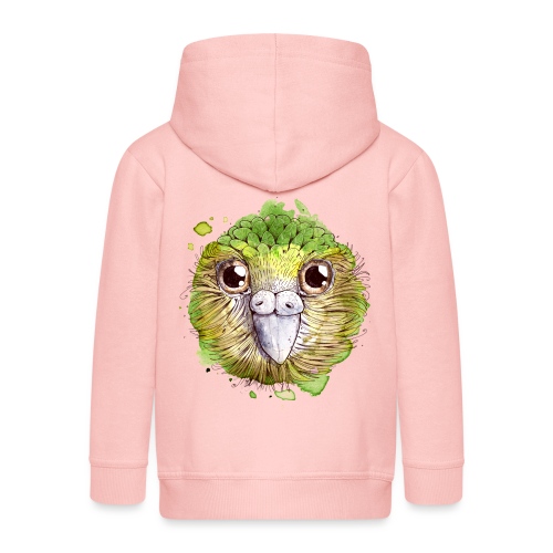Kakapo Bird - Kids' Premium Hooded Jacket