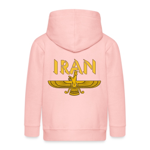 Iran 9 - Rozpinana bluza dziecięca z kapturem Premium
