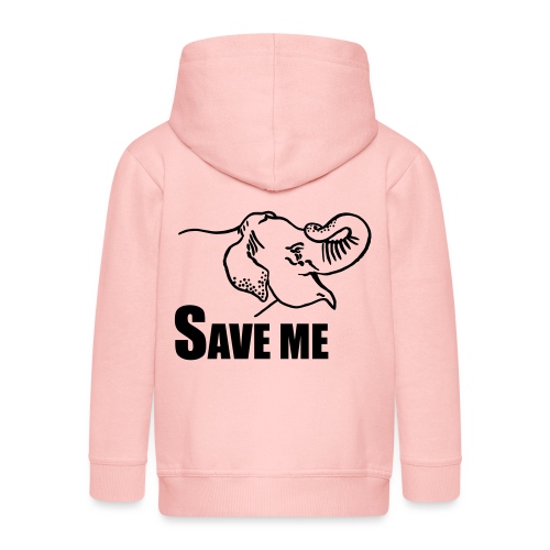 Asien-Elefant I Save Me - Kinder Premium Kapuzenjacke