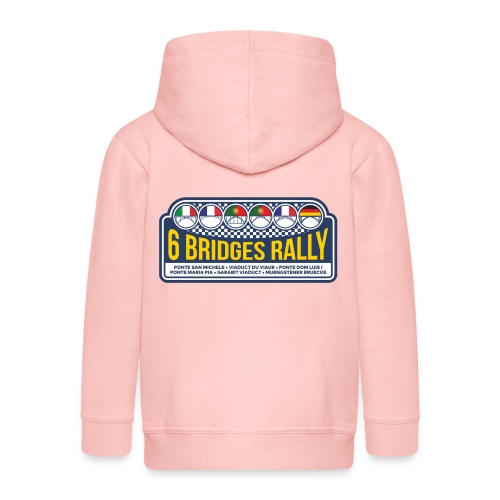 Six Bridges Rally Logo - Kinder Premium Kapuzenjacke