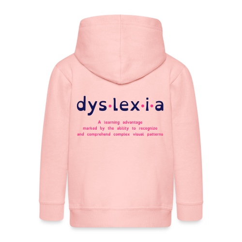 Dyslexia Advantage - Kids' Premium Hooded Jacket