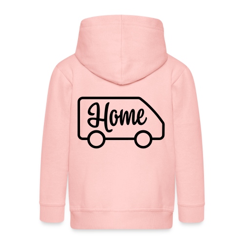 Home in a van - Autonaut.com - Kids' Premium Hooded Jacket