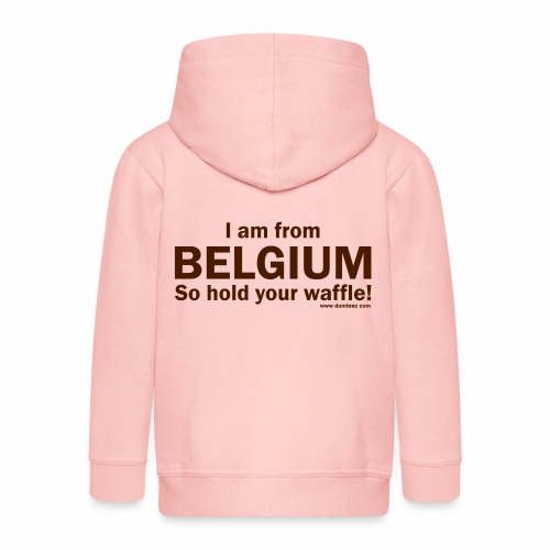 From Belgium - Kinderen Premium jas met capuchon