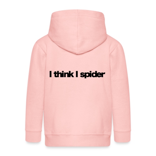 i think i spider black 2020 - Kinder Premium Kapuzenjacke