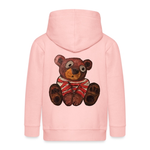 Teddy bear - Felpa con zip Premium per bambini