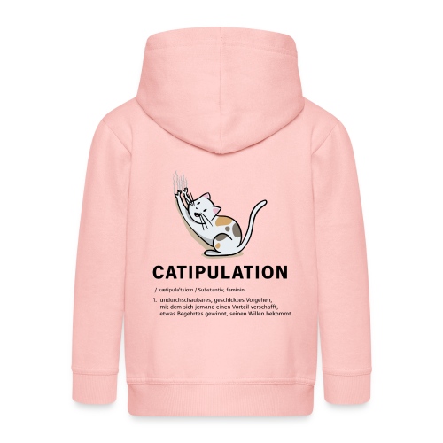 Catipulation Katipulation Maipulation Katze - Kinder Premium Kapuzenjacke