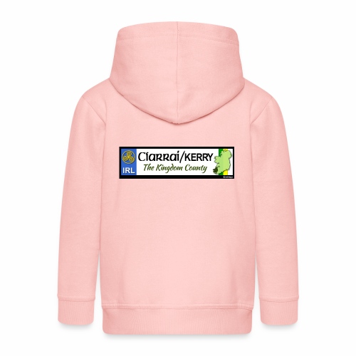 CO. KERRY, IRELAND: licence plate tag style decal - Kids' Premium Hooded Jacket