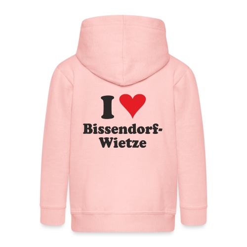 I Love Bissendorf-Wietze - Kinder Premium Kapuzenjacke