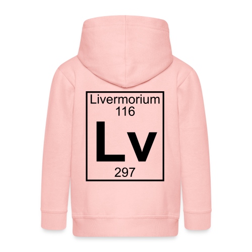 Livermorium (Lv) (element 116) - Kids' Premium Hooded Jacket