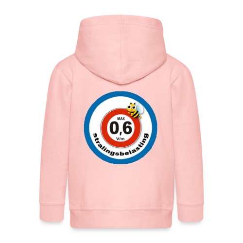 Logo 0,6Vpm zonder mail - Kinderen Premium jas met capuchon