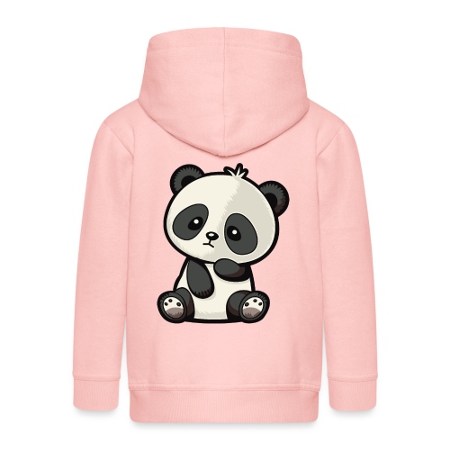 Panda - Kinder Premium Kapuzenjacke