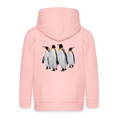 Pinguine - Kinder Premium Kapuzenjacke