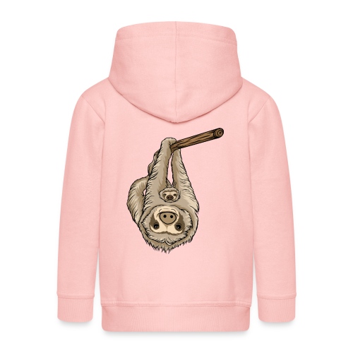 Kunterli loves sloths - #KUN-SLO-07 - cute - Kids' Premium Hooded Jacket